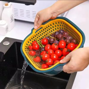 Vegetable washing basket 1 set for 6 pieces